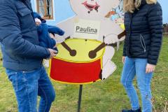 Storch aufstellen bei Tina & Stefan